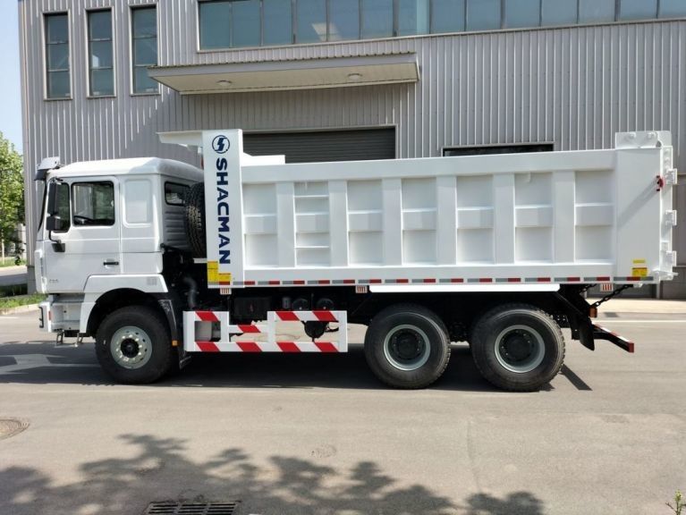 SHACMAN F3000 Dump Truck 6x4 430 Euro II Τυποποιητής Λευκός 10 Τεχνη Τυποποιητής με 5200