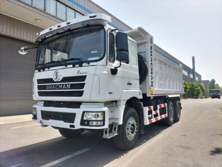 SHACMAN F3000 Dump Truck 6x4 430 Euro II Τυποποιητής Λευκός 10 Τεχνη Τυποποιητής με 5200