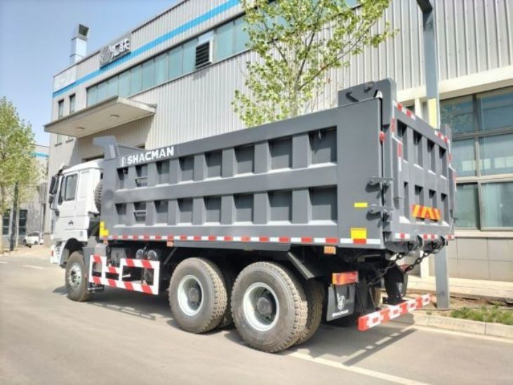 Γκρι Νέο βαρύ φορτίο SHACMAN F3000 Dump Truck 6x4 420 Euro II