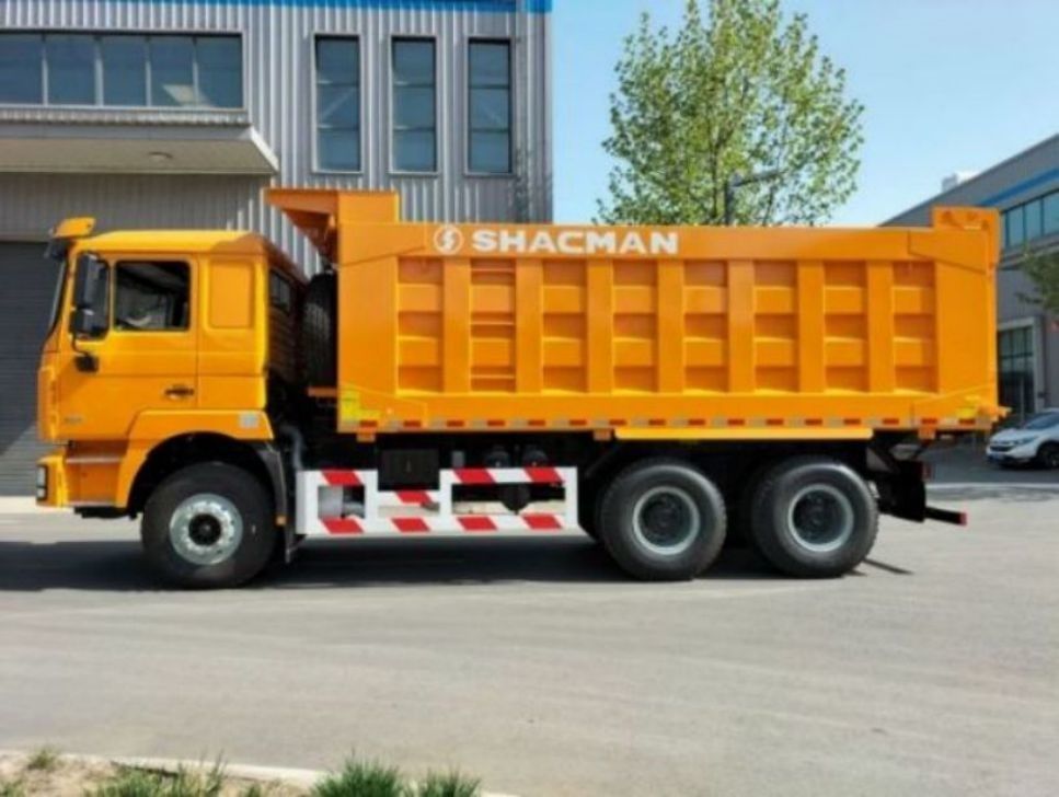 Νέο βαρύ φορτηγό SHACMAN F3000 6x4 380 EuroII Κίτρινο 10 τροχούς