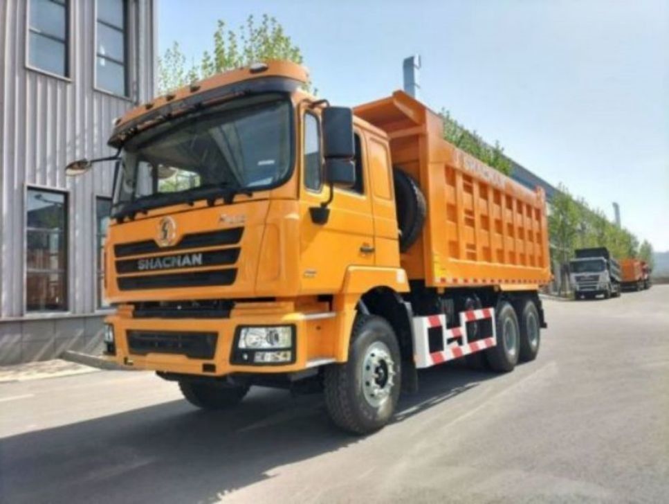Νέο βαρύ φορτηγό SHACMAN F3000 6x4 380 EuroII Κίτρινο 10 τροχούς
