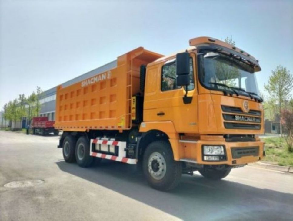 10 τροχούς SHACMAN F3000 Τράκ 6x4 375 EuroV Κίτρινο με εγγύηση 24 μηνών