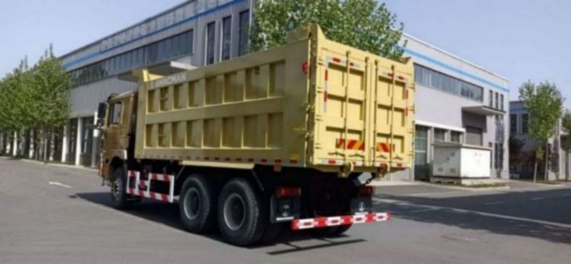 10 ελαστικά Ντάμπερ SHACMAN F3000 Τρακ 6x4 375 EuroV Gold WEICHAI Ντίζελ κινητήρας
