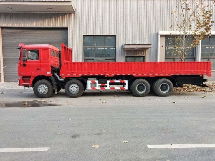 SHACMAN F3000 φορτηγό 8x4 430hp Κόκκινο φορτηγό φορτηγό για σύνθετη μεταφορά