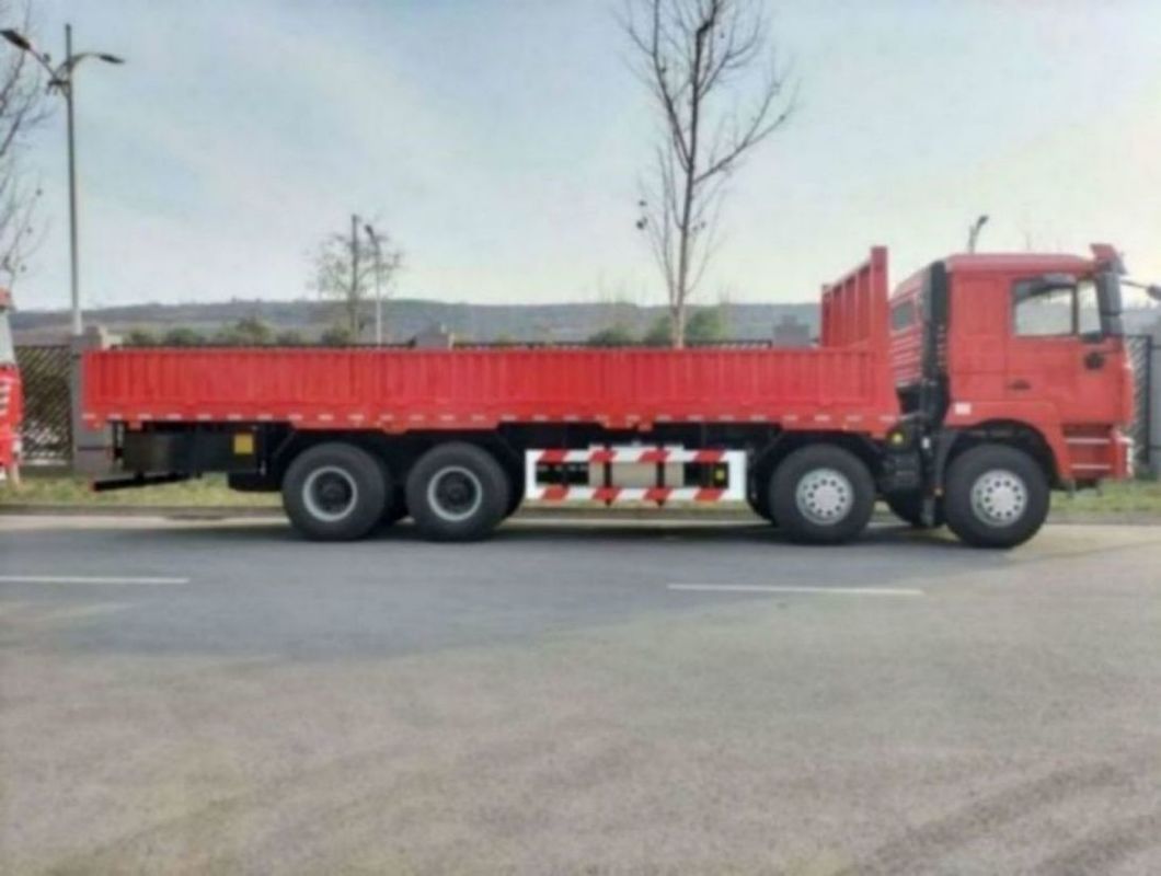 SHACMAN F3000 φορτηγό 8x4 430hp Κόκκινο φορτηγό φορτηγό για σύνθετη μεταφορά
