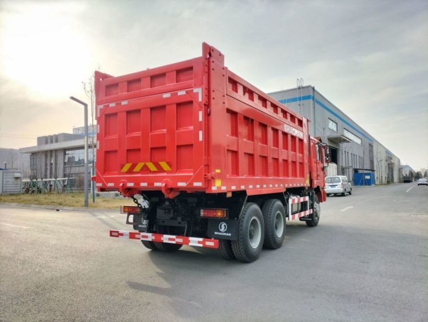 SHACMAN F3000 Τρακ 6x4 WP10.380Hp EuroII Κόκκινο 10 ελαστικά με 5175mm