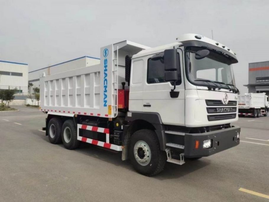 Νέο βαρύ φορτίο 10 τροχών SHACMAN Dump Truck F3000 6x4 340HP Euro II λευκό