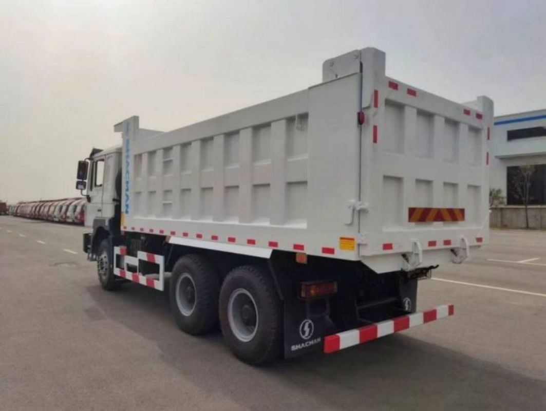 Νέο βαρύ φορτίο 10 τροχών SHACMAN Dump Truck F3000 6x4 340HP Euro II λευκό