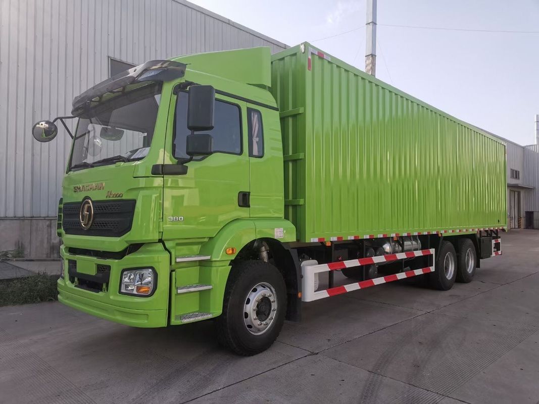 Πράσινο 6x4 φορτηγό φορτηγό SHACMAN H3000 Μεγάλο φορτηγό φορτηγό 340HP Για παράδοση
