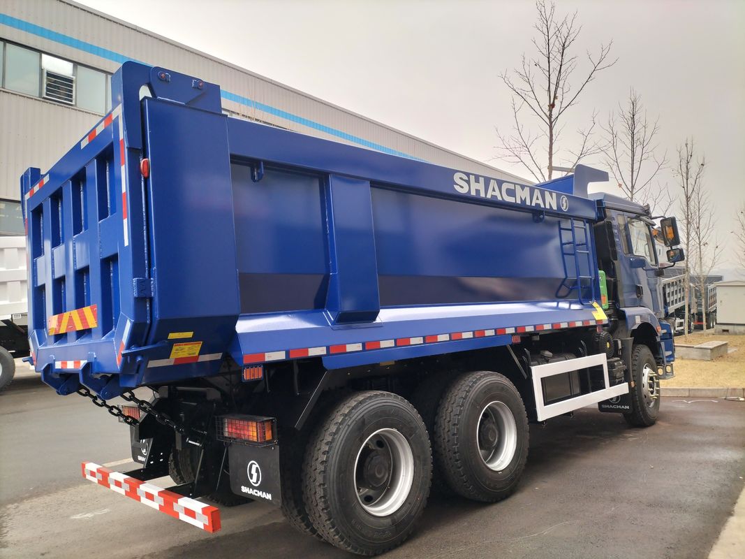 10 Τεχνη SHACMAN H3000 Dump Truck 6x4 380hp EuroII Μπλε τύπου U