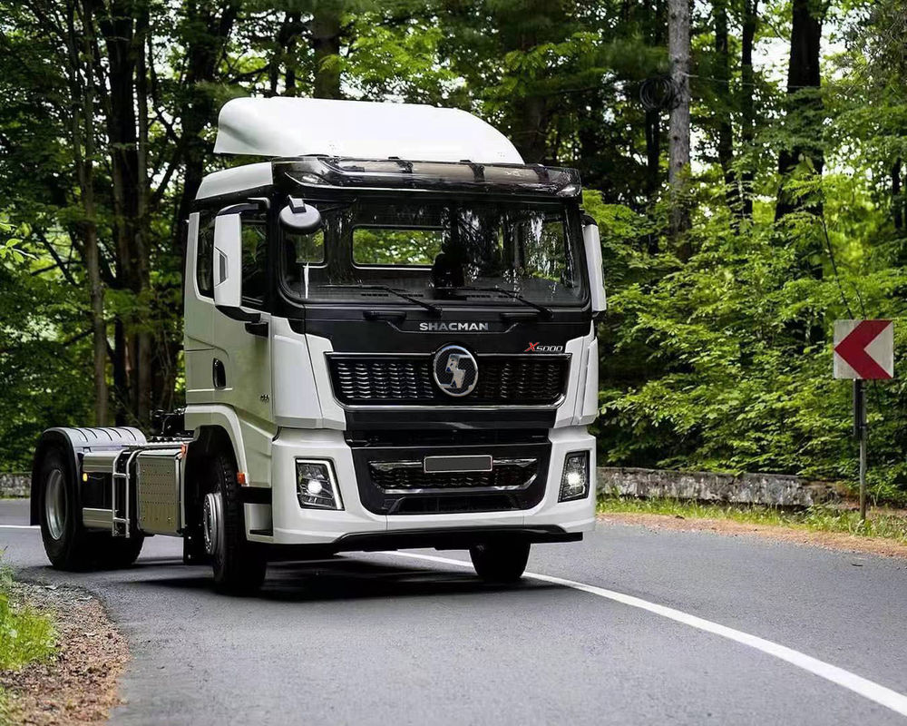 Καύσιμο- SHACMAN X5000 Τρακτέρ φορτηγό 4x2 430HP EuroV με 400L δεξαμενή καυσίμου και πολυεπίπεδη πλάκα άνοιξη ανάρτηση