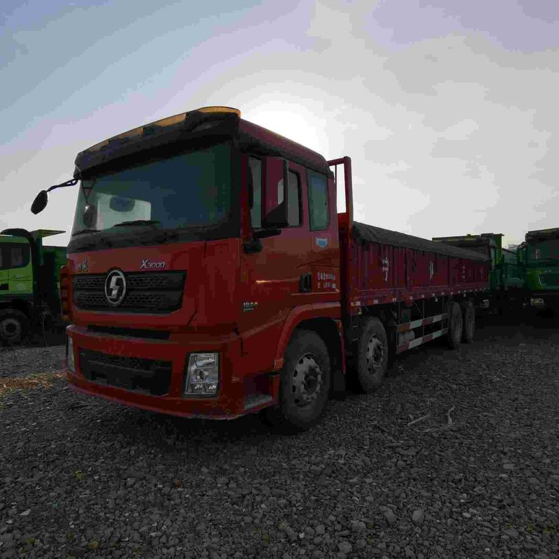 SHACMAN X3000 φορτηγό 6x4 340HP Euro II Λευκό 10 τροχοφόρο φορτηγό