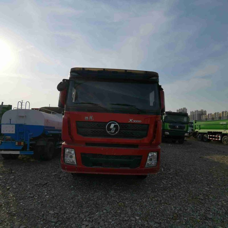 SHACMAN X3000 φορτηγό 6x4 340HP Euro II Λευκό 10 τροχοφόρο φορτηγό