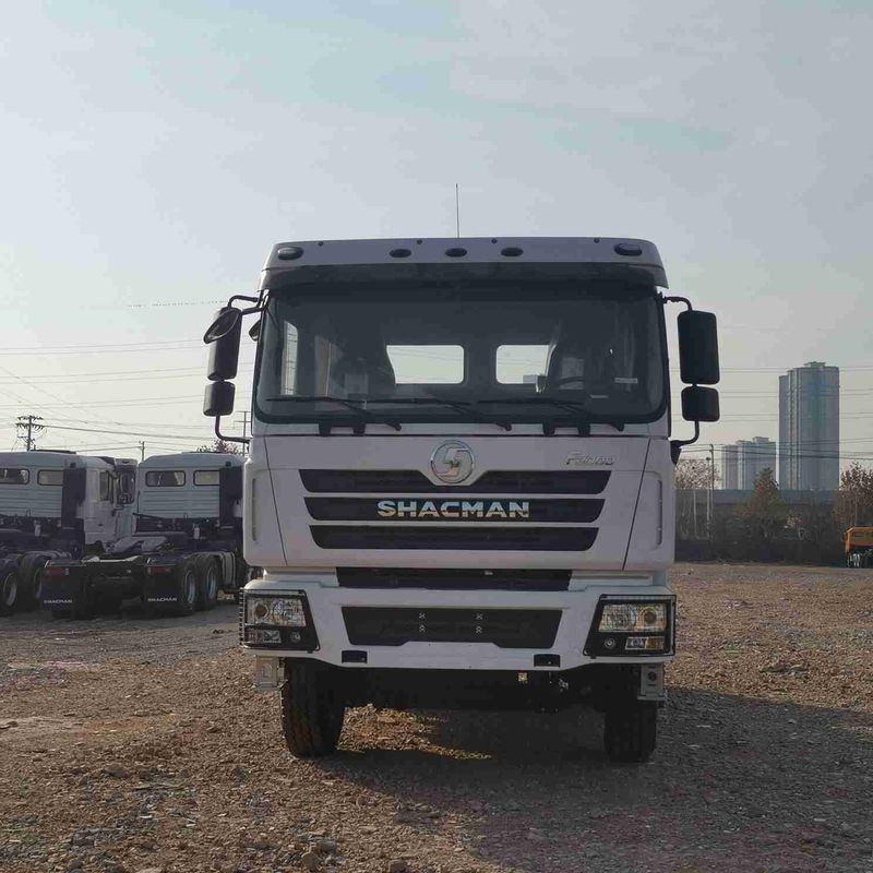 Κόκκινος SHACMAN F3000 375HP Euro V 6 τροχών έλκυσης κεφαλή 4x2 WEICHAI κινητήρα