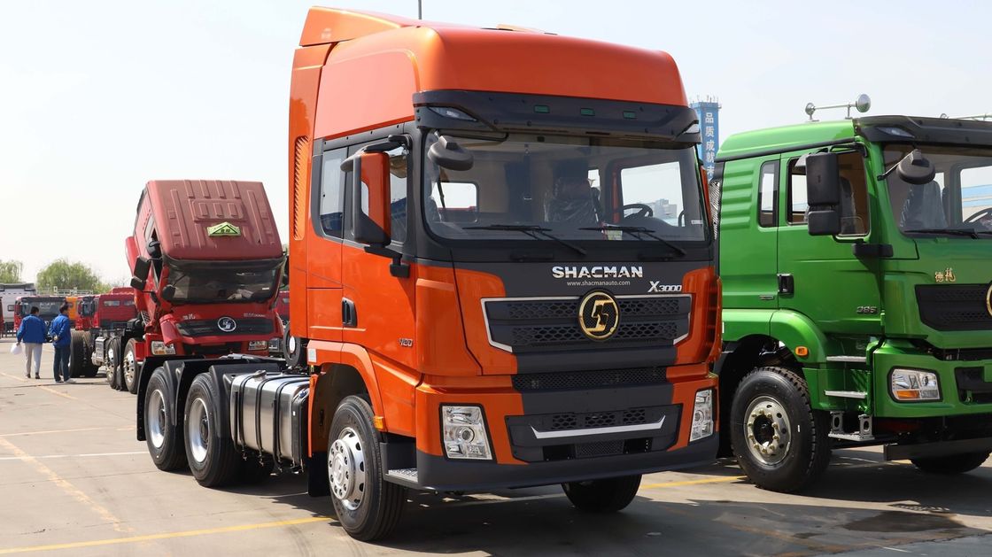 CUMMINS 420hp 10 τροχούς 6X4 SHACMAN X3000 τρακτέρ φορτηγό κεφάλι για πώληση