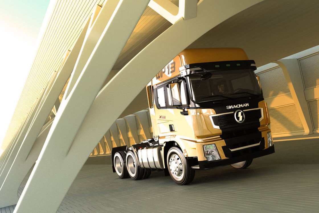 Τελεφερίκι Shacman X3000 430HP 6x4 Τρακτέρ Τρακτέρ Κεφαλάκι WEICHAI Μηχανή προς πώληση