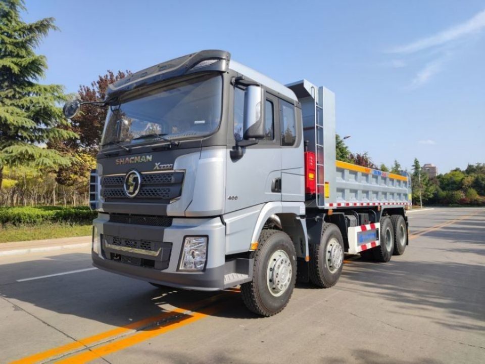 SHACMAN 8x4 440HP EuroV βαρύ φορτηγό σκουπιδιών λευκό 20 - 30 τόνων
