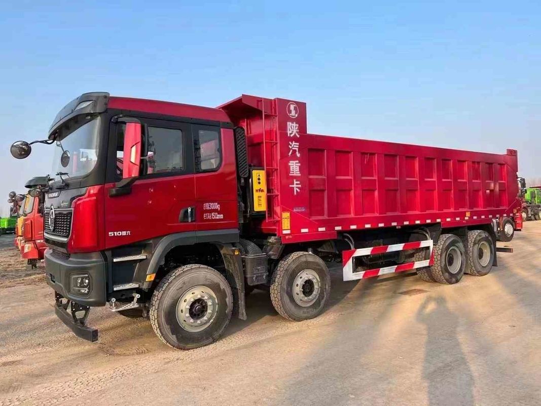 SHACMAN 8x4 440HP EuroV βαρύ φορτηγό σκουπιδιών λευκό 20 - 30 τόνων