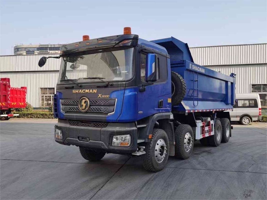 SHACMAN 8x4 440HP EuroV βαρύ φορτηγό σκουπιδιών λευκό 20 - 30 τόνων