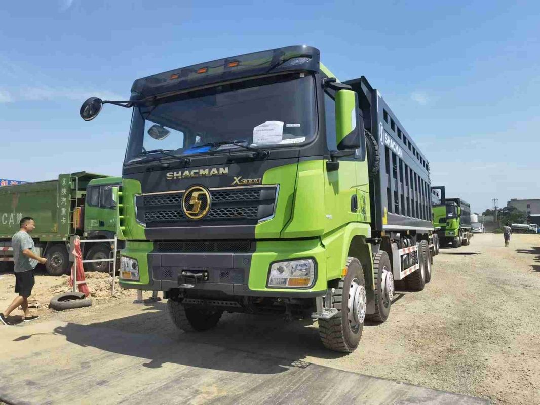 SHACMAN 8x4 440HP EuroV βαρύ φορτηγό σκουπιδιών λευκό 20 - 30 τόνων