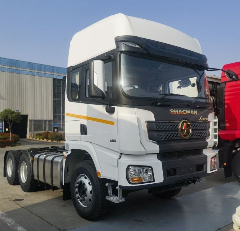 SHACMAN X3000 6X4 4x2 Τρακτέρ Φορτηγό για την Αλγερία 10 τροχούς CUMMINS 420HP προς πώληση