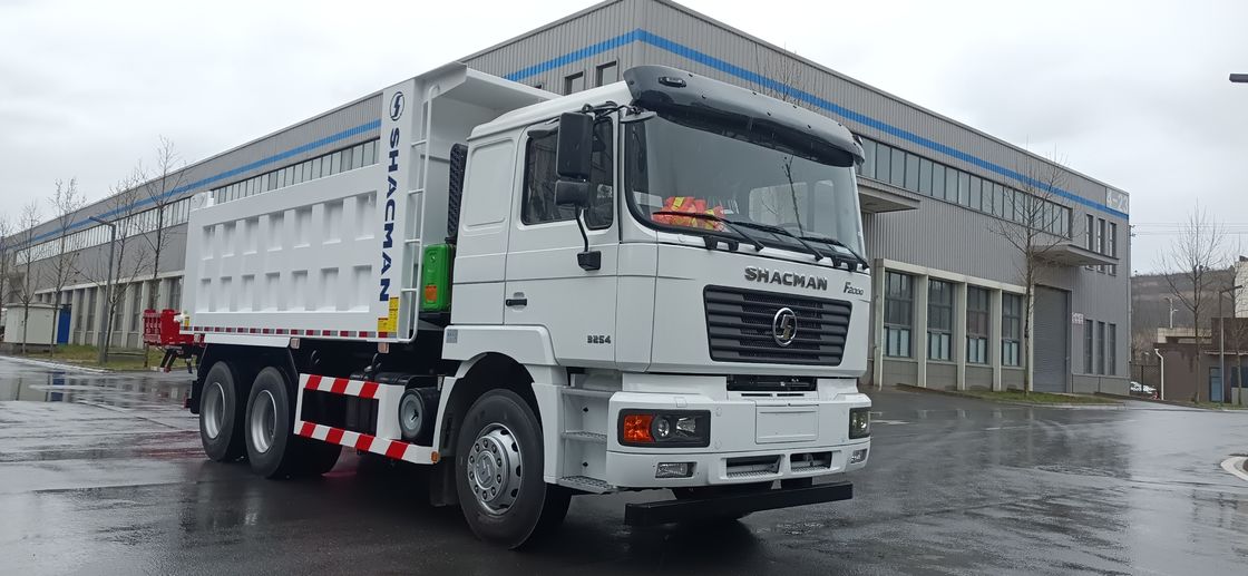 F2000 SHACMAN 290hp WEICHAI Euro II Ντίζελ κινητήρας 6x4 Καμιόνι 12R22.5 Τεχνή
