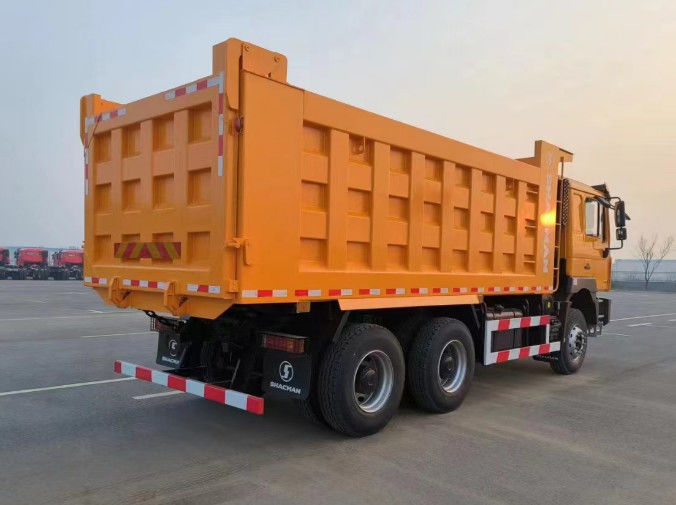 SHACMAN Euro II σε Euro V 6x4 Ορυχείο Dump Truck GCW 50 τόνων WEICHAI κινητήρα Cummins κινητήρα