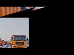 SHACMAN F3000 Dump Truck 6x4 380hp EuroII Κόκκινο φορτηγό τύπου SSX3255DT384